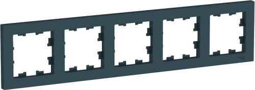 Рамка универсальная Systeme Electric AtlasDesign 5-м. изумруд фото Рамка универсальная Systeme Electric AtlasDesign 5-м. изумруд картинка